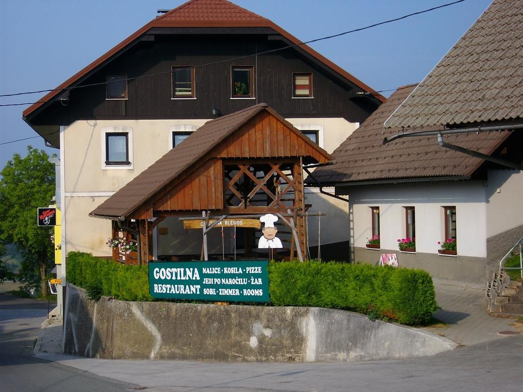Gostilna Pension Blegos Poljane nad Škofjo Loko Exteriér fotografie